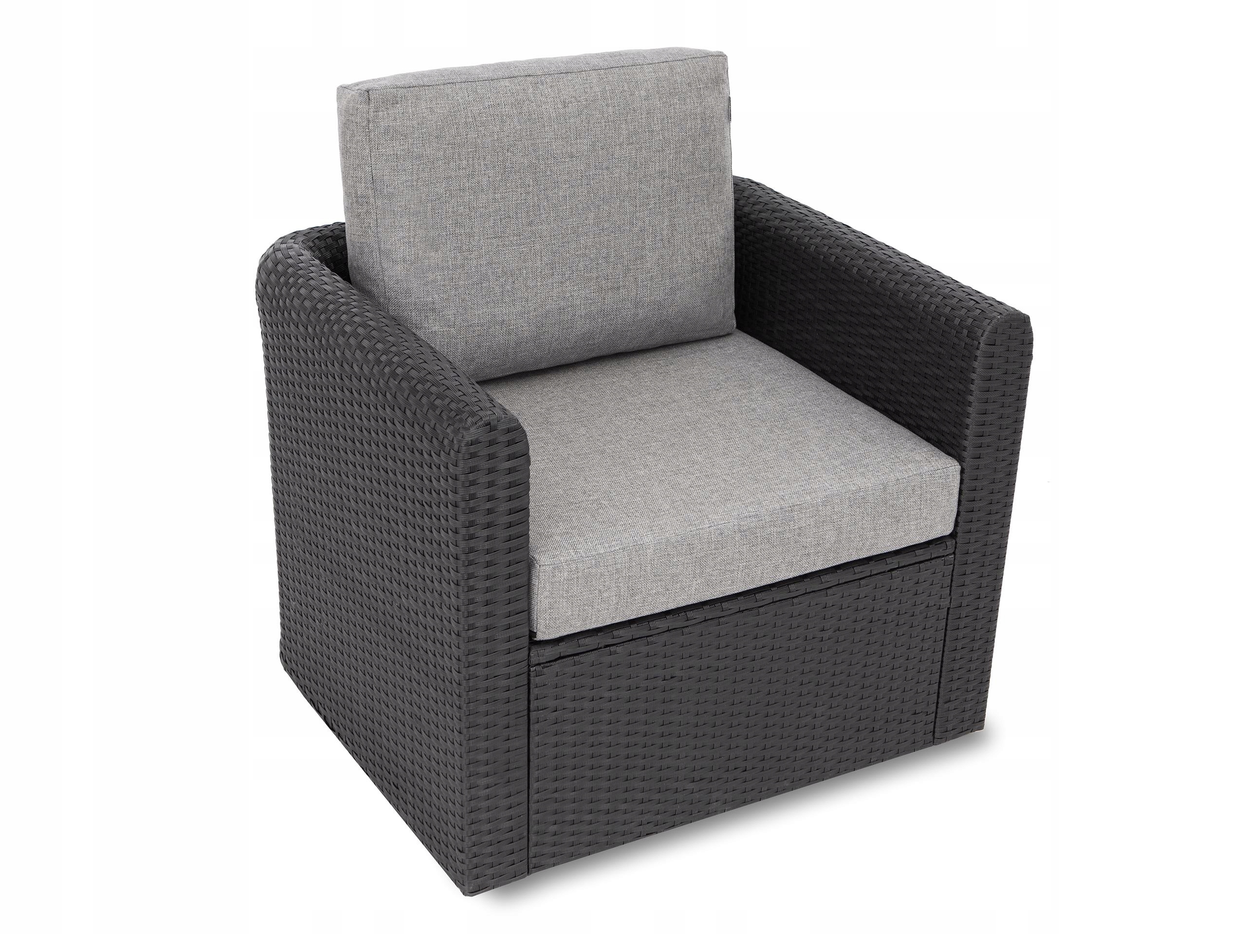 

Poduchy na fotel kanapę typu technorattan 60x55x40