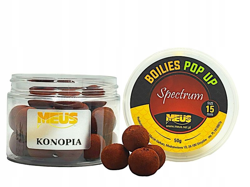Kulki pop up spectrum 15mm/konopia/50g