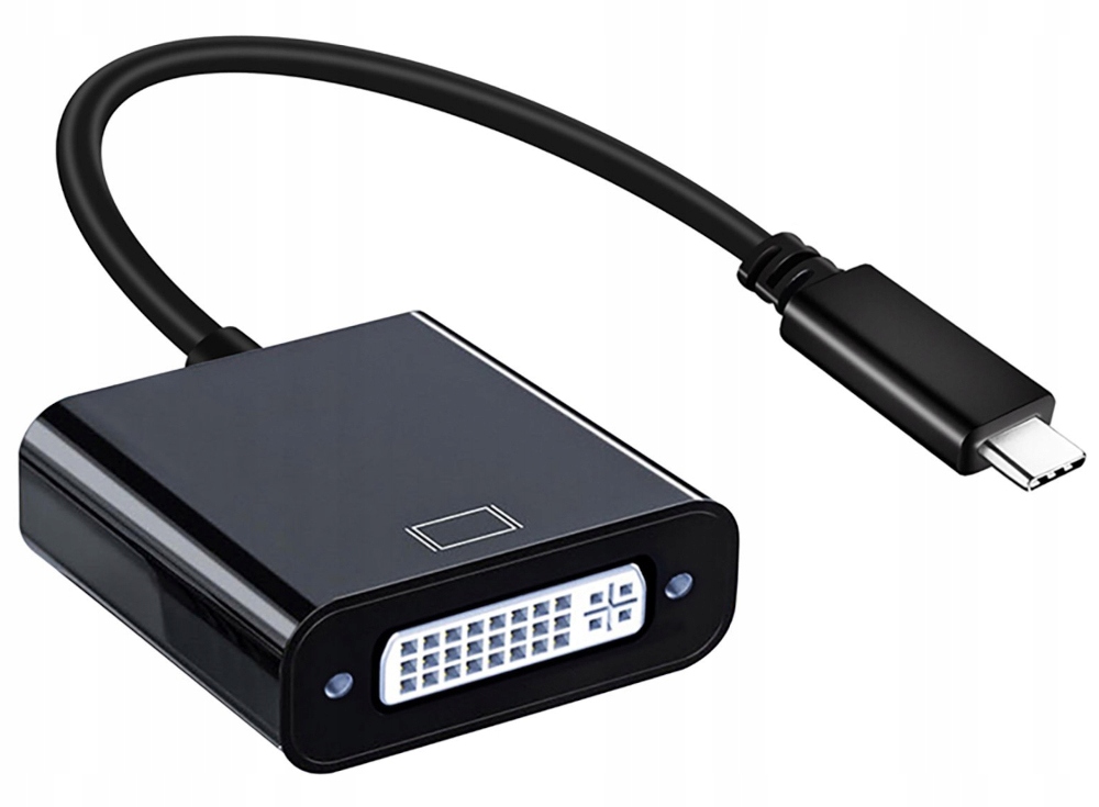 PRZEJŚCIÓWKA ADAPTER USB-C NA DVI 24+5 MACBOOK Długość kabla 0.15 m