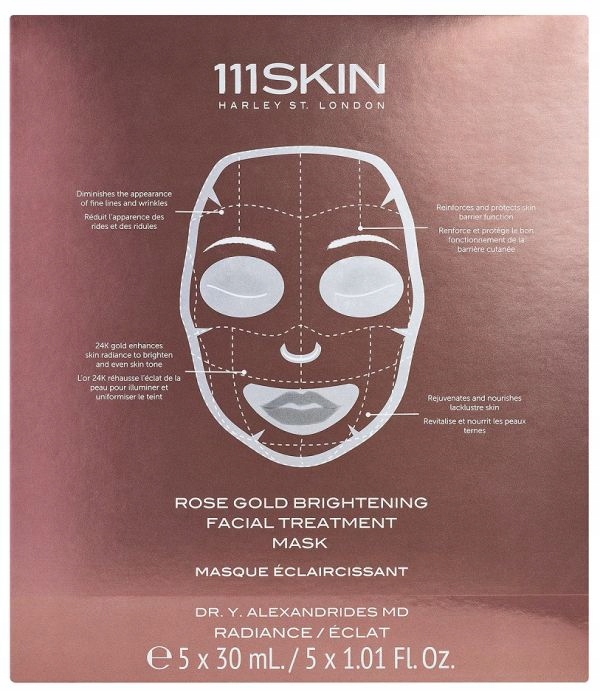 Rose Gold Brightening Facial Treatment Maseczka Do Twarzy