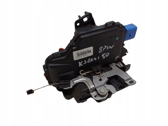 SKODA FABIA 2 II 06- ZAMEK PRAWY PRZÓD 8PIN 3B1837016CE