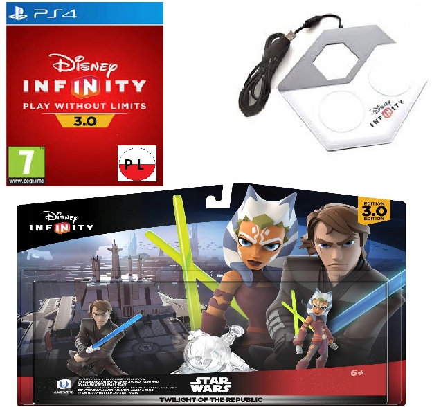 DISNEY INFINITY PS5 3.0 PL NOWY ZESTAW STARTOWY Stan nowy 149,99 zł
