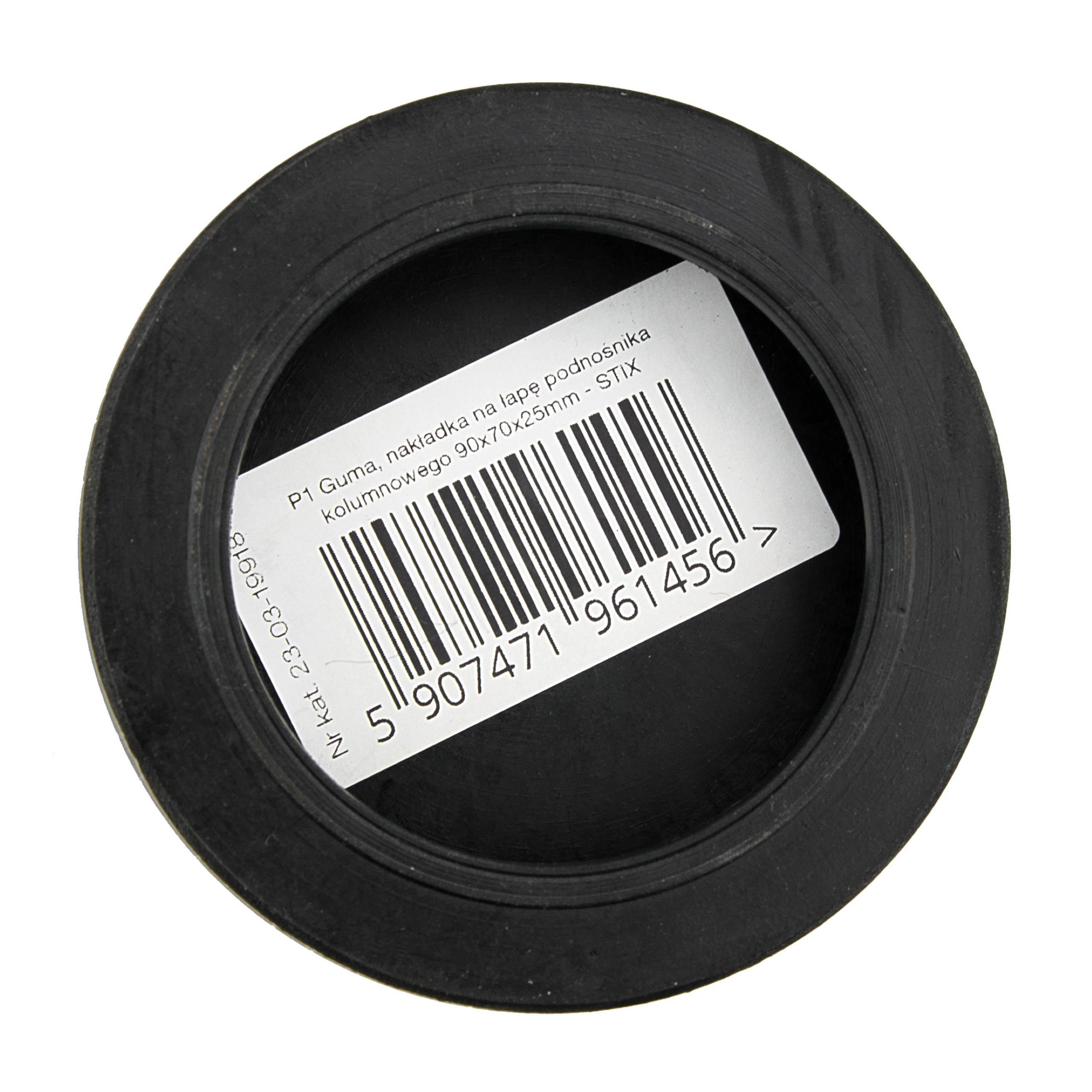 GUMA PODKŁAD DO PODNOŚNIKA KOLUMNOWEGO NAKŁADKA NA ŁAPĘ 90X70X25MM - STIX Kod producenta 23-03-19918