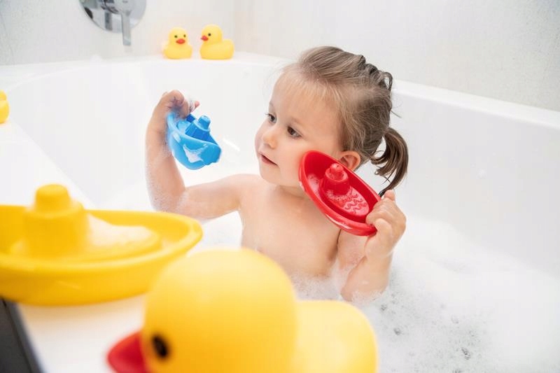 TULLO ZABAWKI DO KĄPIELI ZESTAW 6szt BEZ DZIUREK Marka Tullo