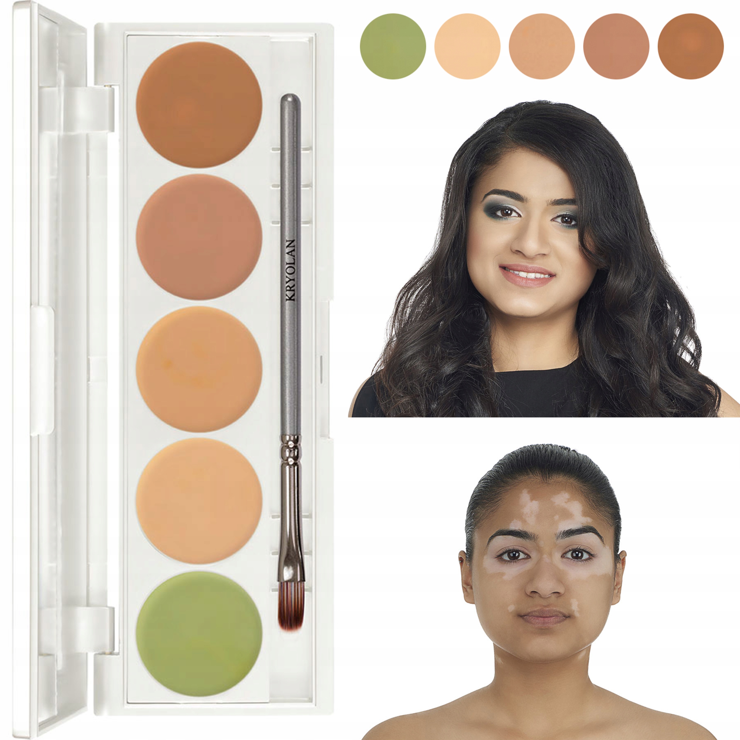 Podkłady Kamuflujące Kryolan Camouflage Creme DQ4