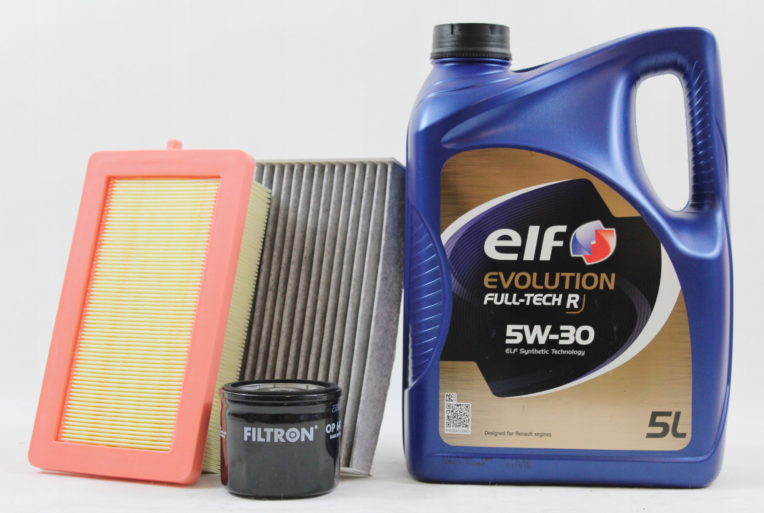 FILTRY + OLEJ ELF EVOLUTION 5W30 RENAULT CLIO V Rodzaj syntetyczne