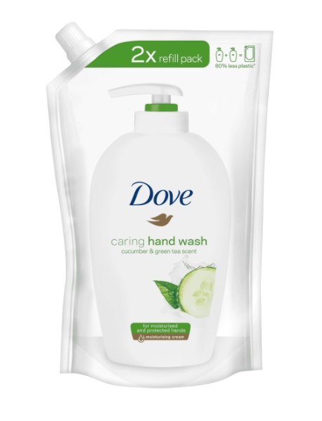 

Dove, Go Fresh, Mydło w płynie, zapas, 500 ml