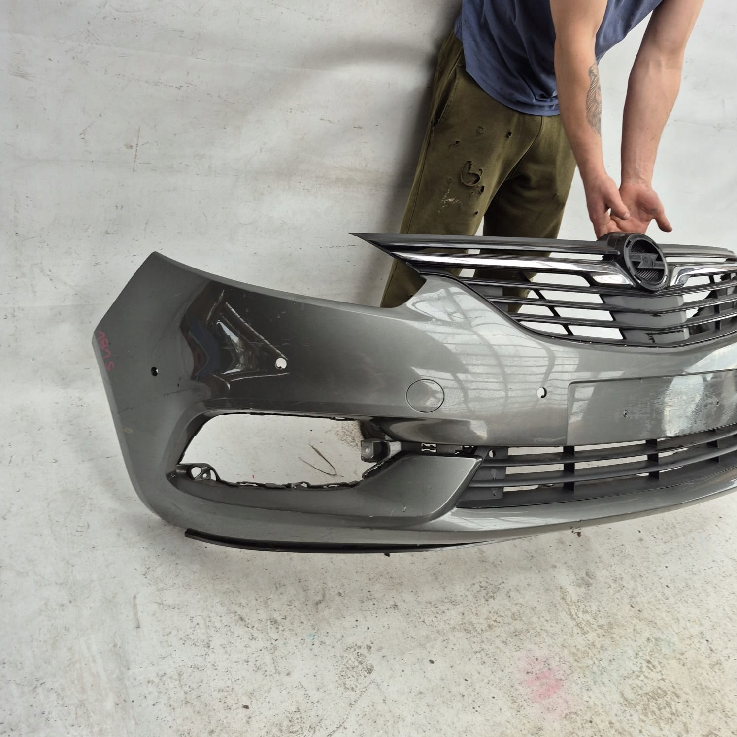 OPEL ZAFIRA C TOURER LIFT 16-19 bumper front front PDC