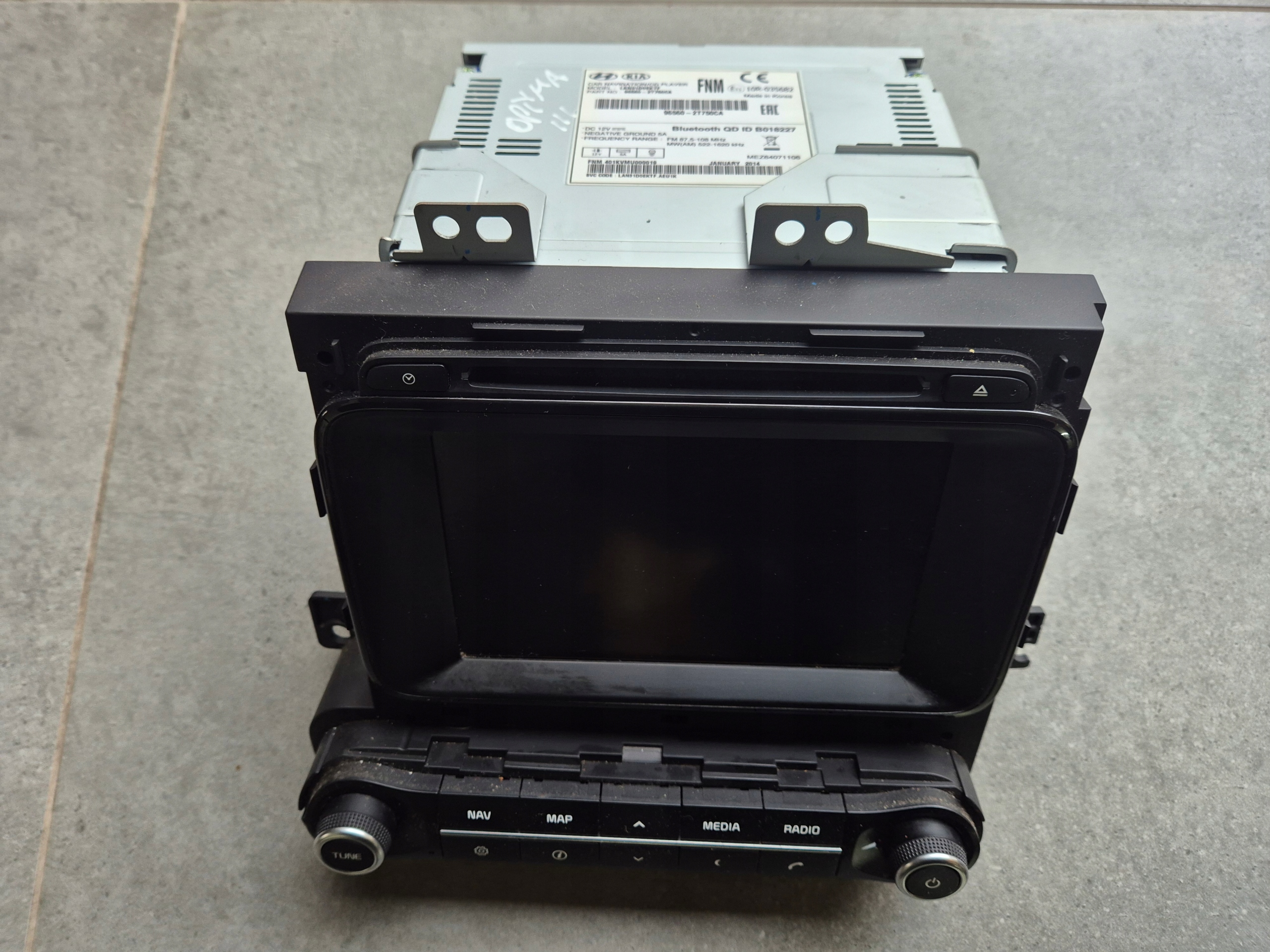 радио CD kia OPTIMA III 96560-2T750CA англия