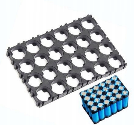 STCs0515 BH186 holder 4x6 uchwyt ogniw 18650 x 24 ogniwa (6x4)