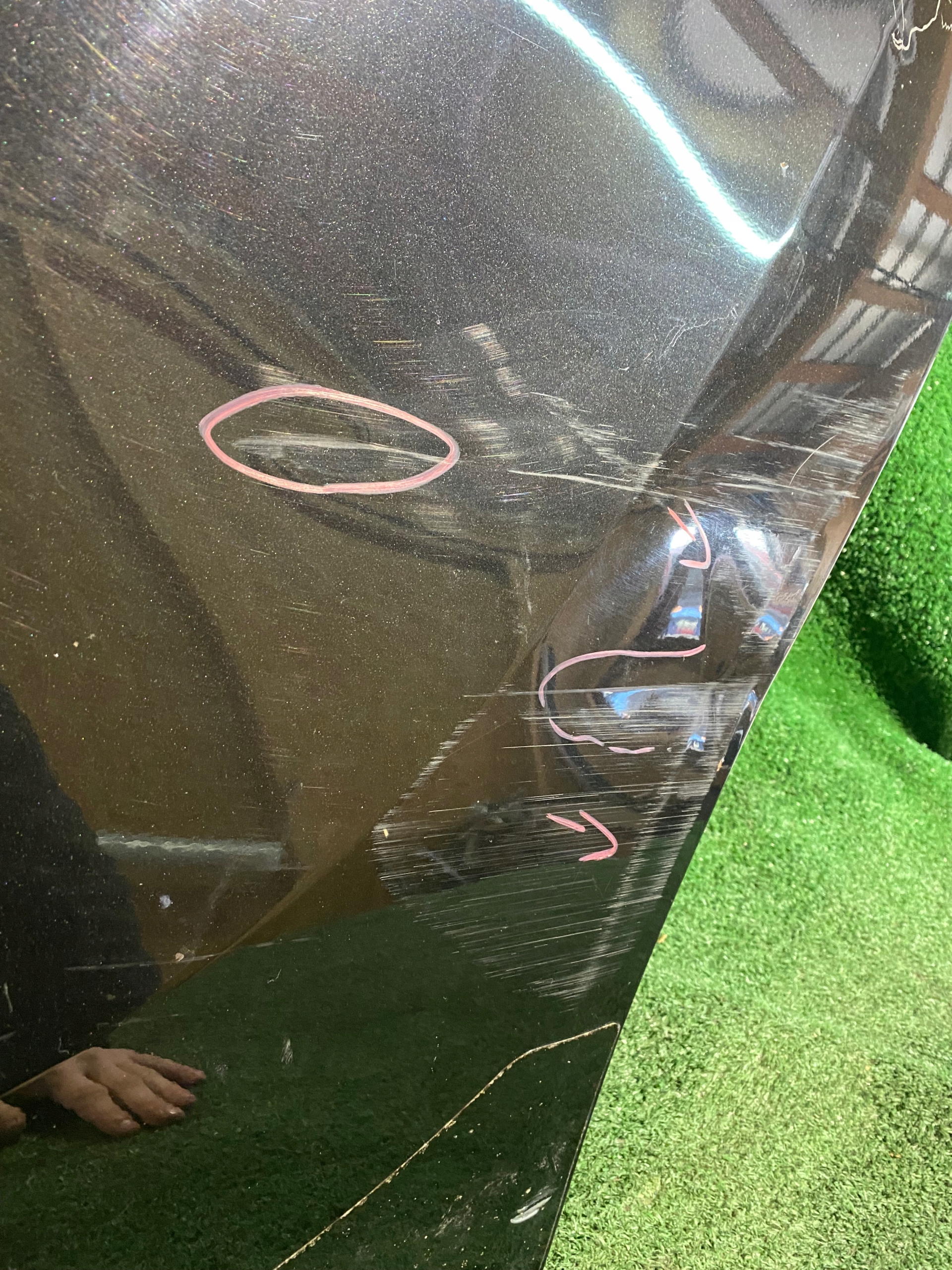 door rear. left TOYOTA VERSO 09- NR.926