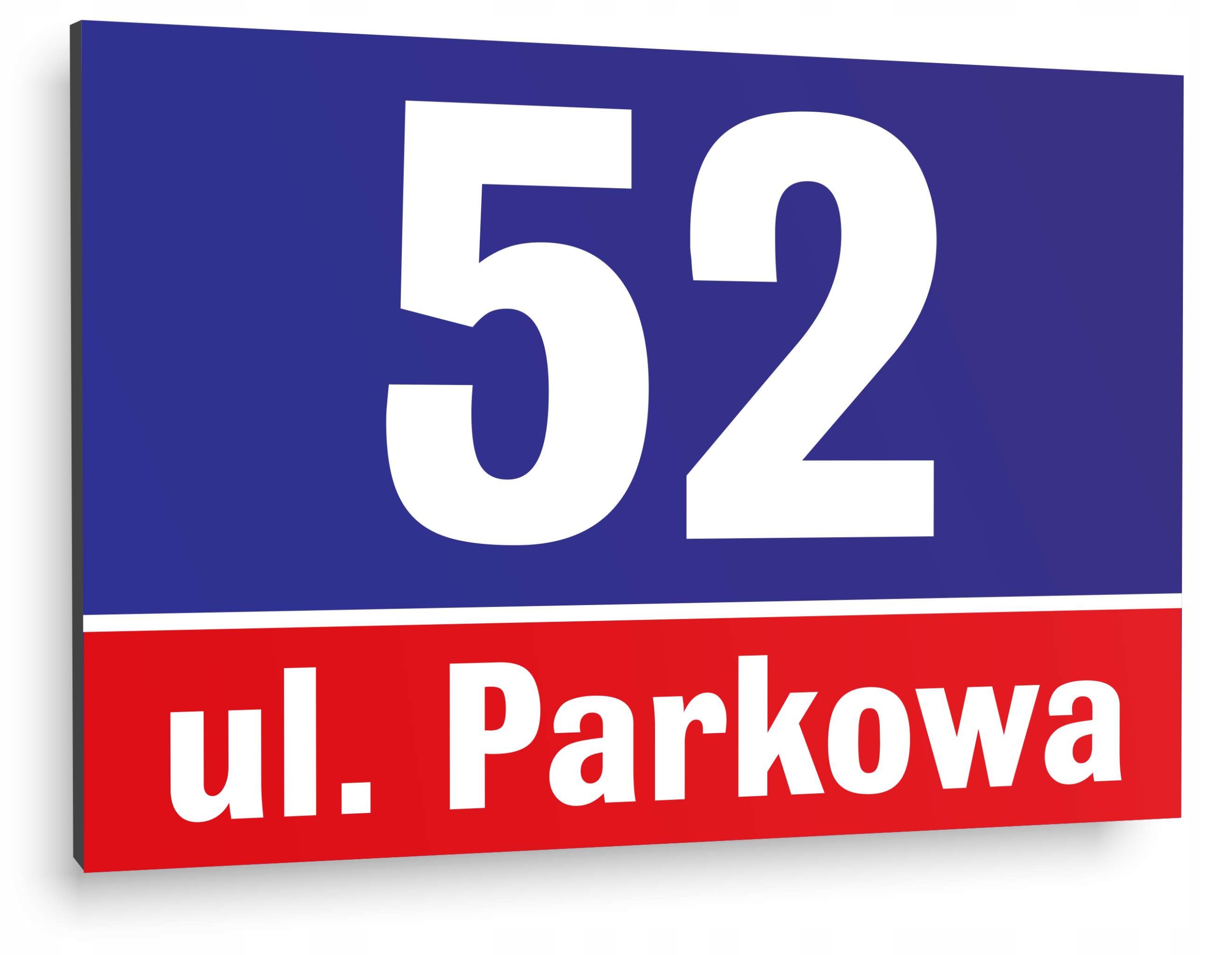 

Tabliczka Adresowa Numer Domu Ulica Adres 32x21 cm