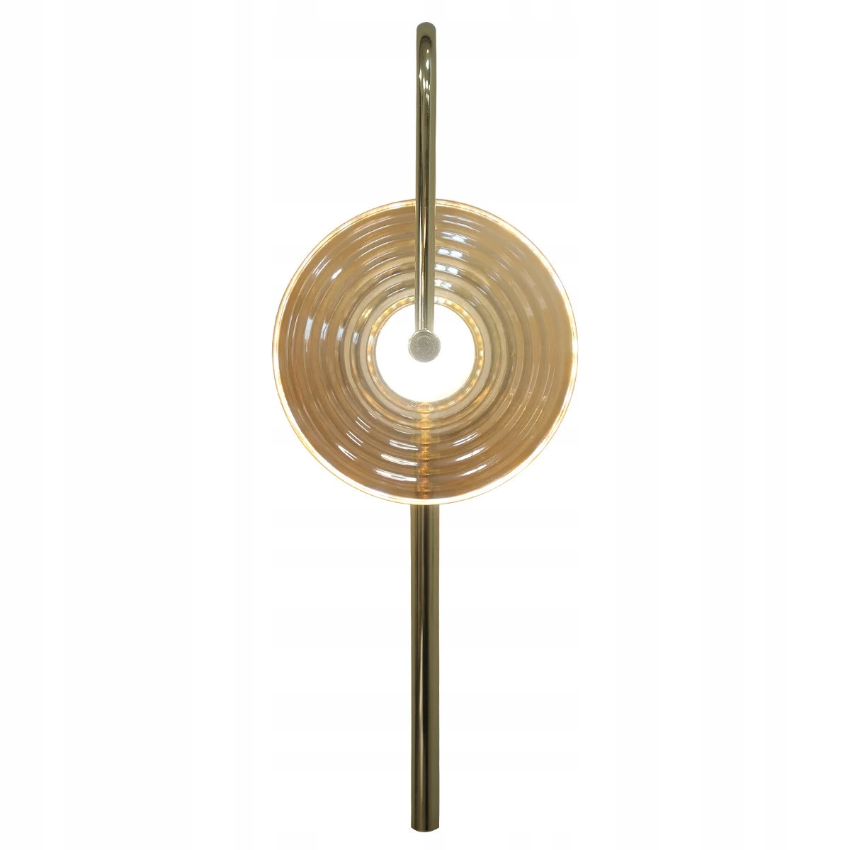 Led nástenné svietidlo moderné zlaté jantárové 52 cm Light Prestige