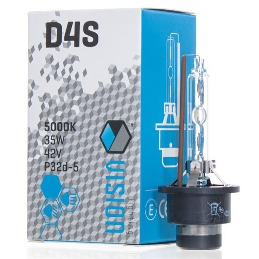 Żarówka ksenonowa żarnik Vision D4S 5000K 42V 35W P32d-5