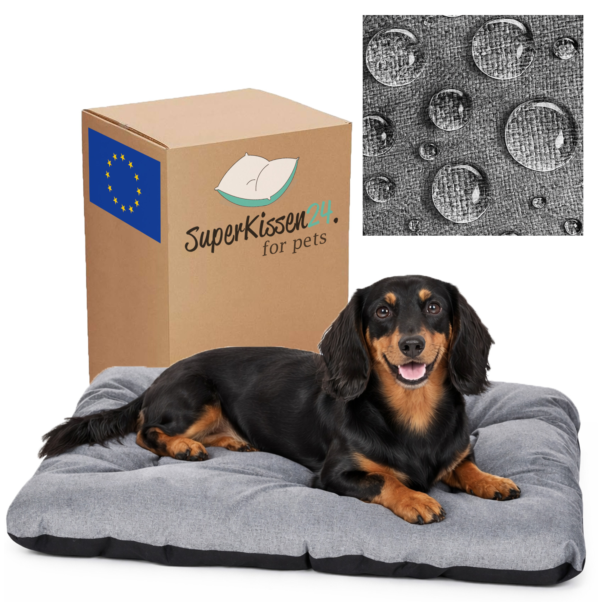 Levně Pelíšek pro psa s polštářem 70x50