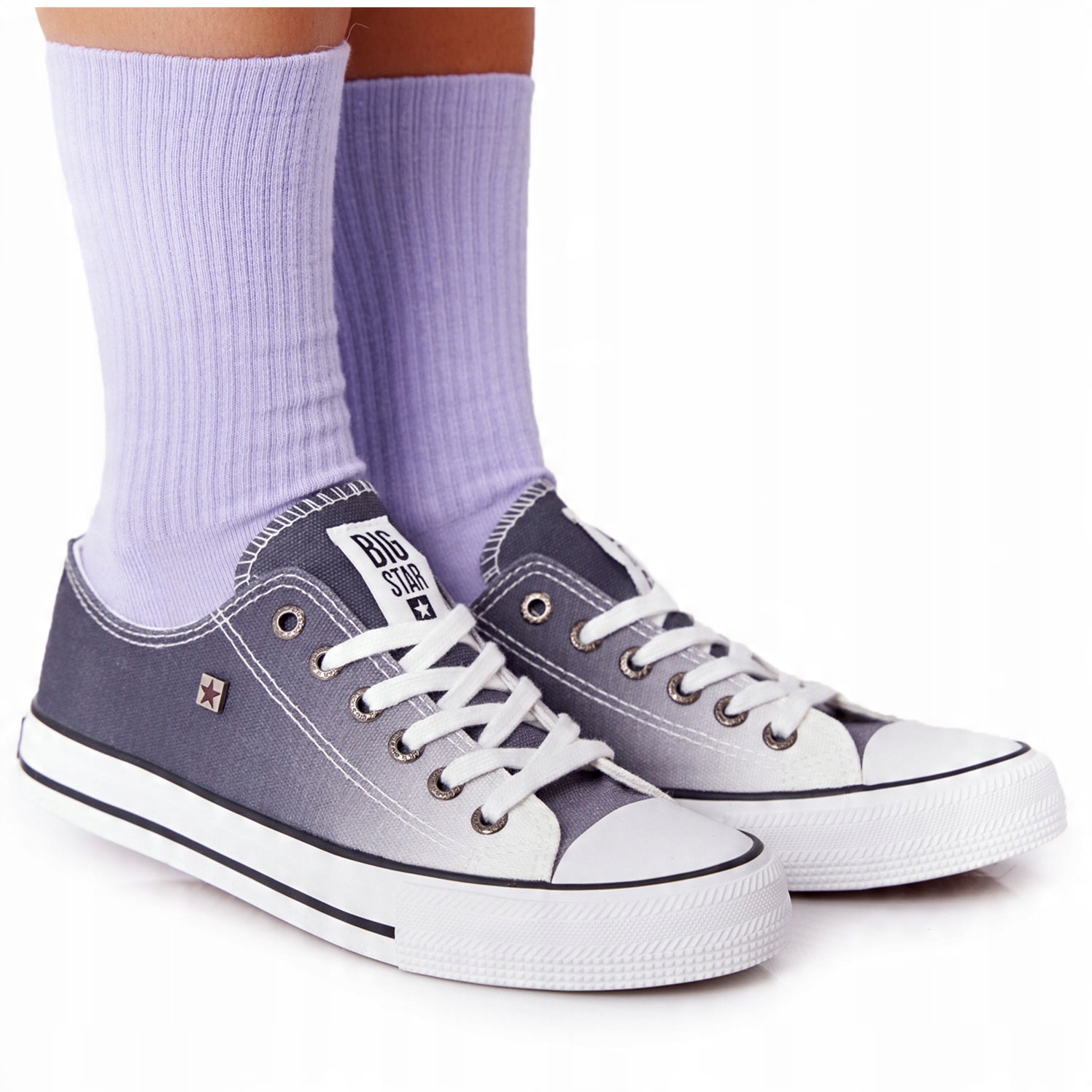 

Trampki Big Star HH274128 Ombre Czarne 38
