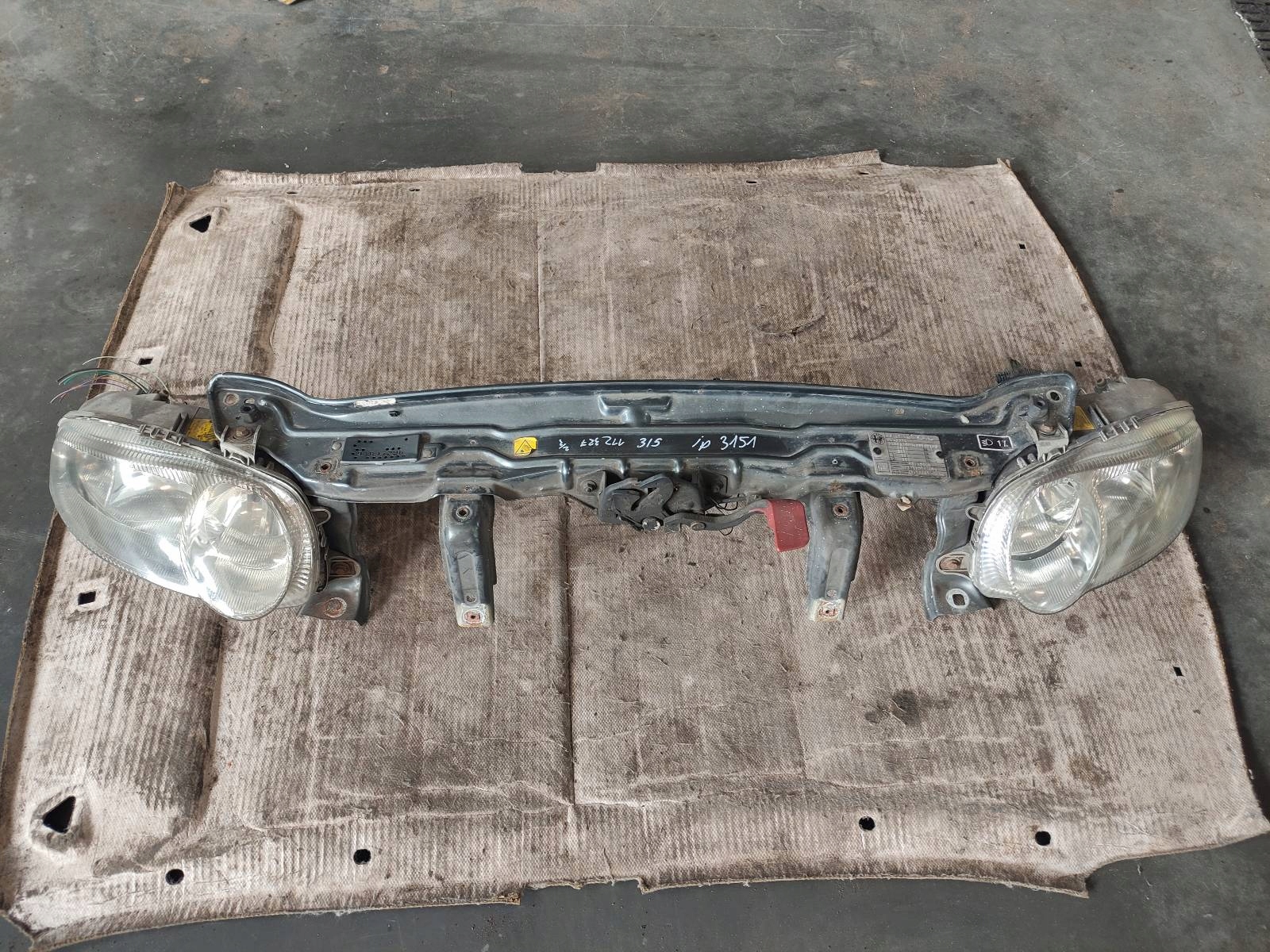 bonnet + light left right front ALFA ROMEO 147 and 650/A