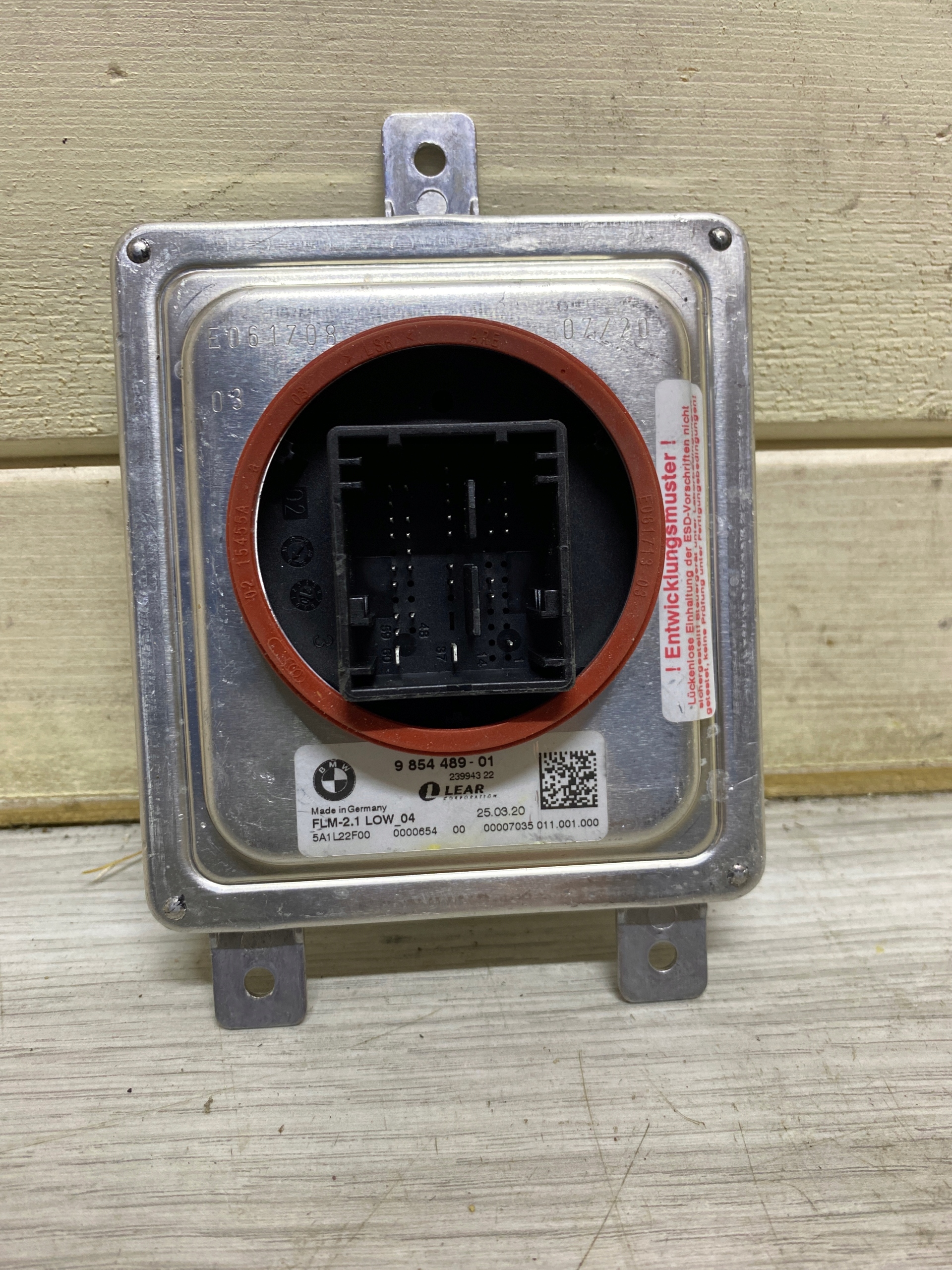 BMW 3 3er G20 G21 module LED control unit 9854489