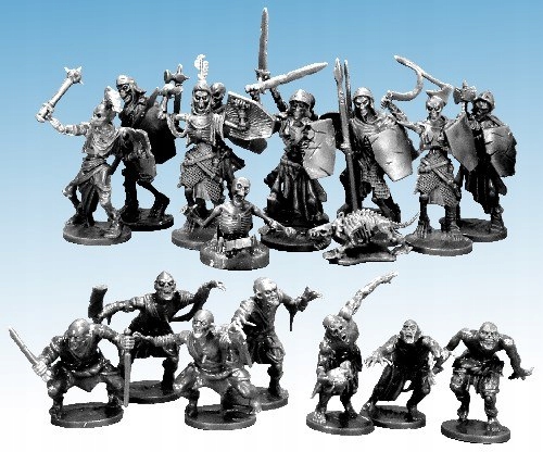 Frostgrave Undead Encounters - 17 szt.
