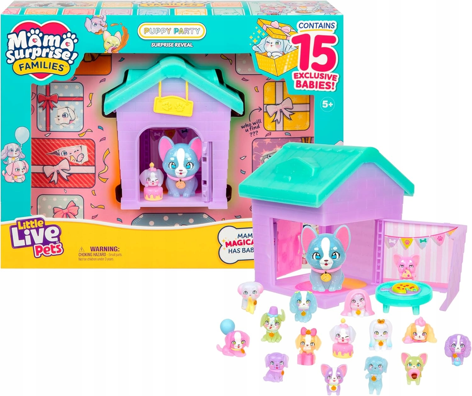 Little Live Pets Mama Surprise Figurki Akcesoria Zestaw Dla Dzieci