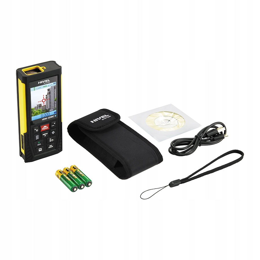 Nivel System Dalmierz Laserowy Z Kamerą HDM-120BC IP54 120M