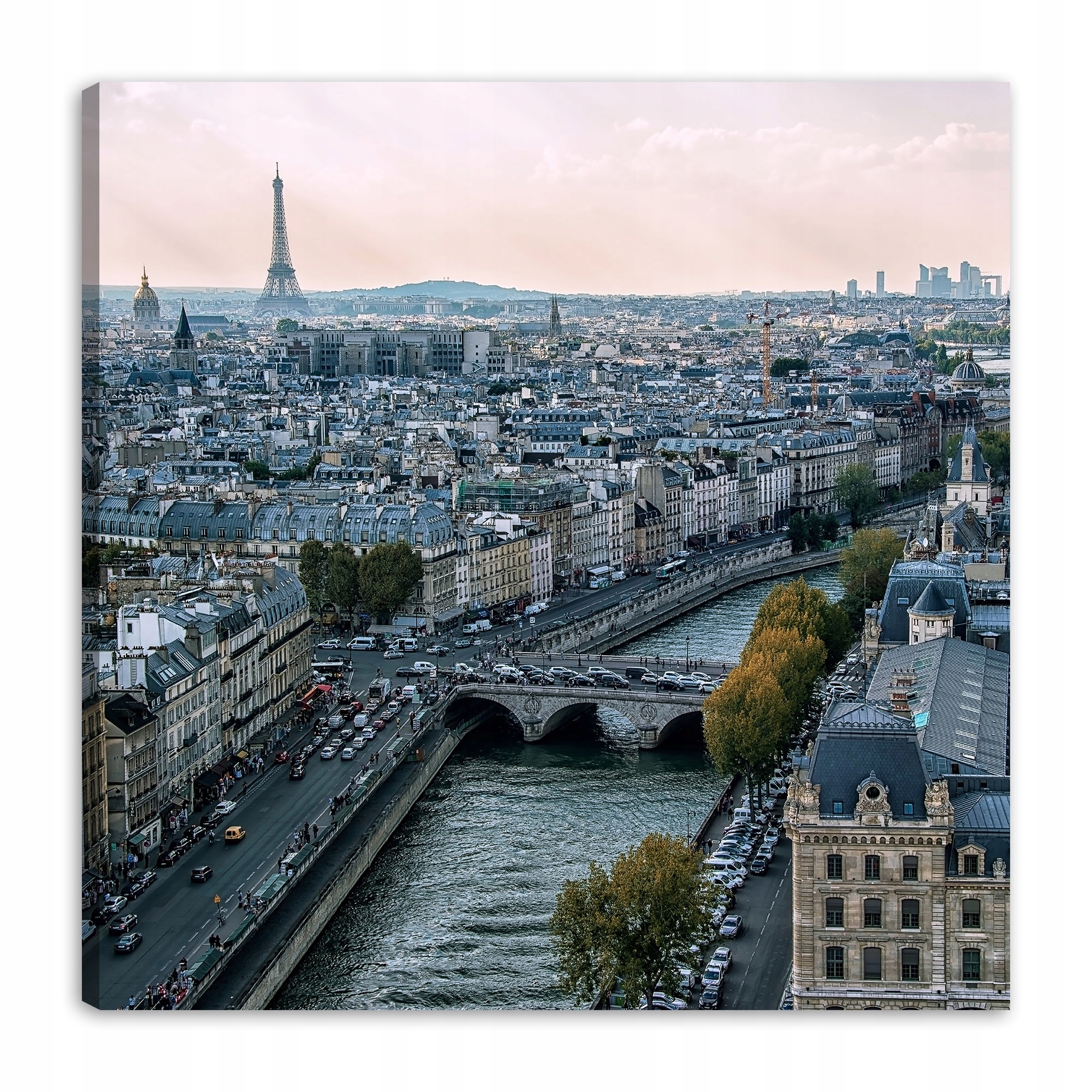 Obraz Canvas Architektura Paříž centrum 90x90 cm