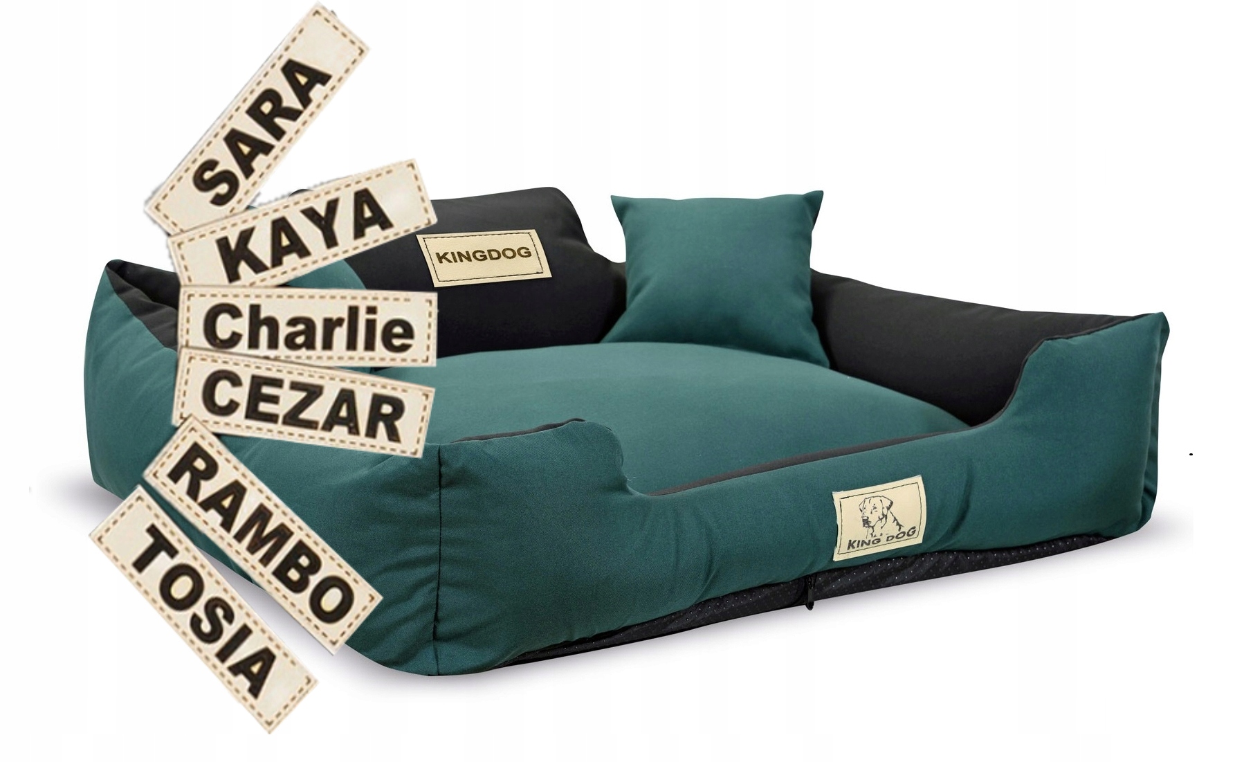 Szafa przesuwna Lotse korpus czarny + front biały + lacobel czarny 250 Arton — 4