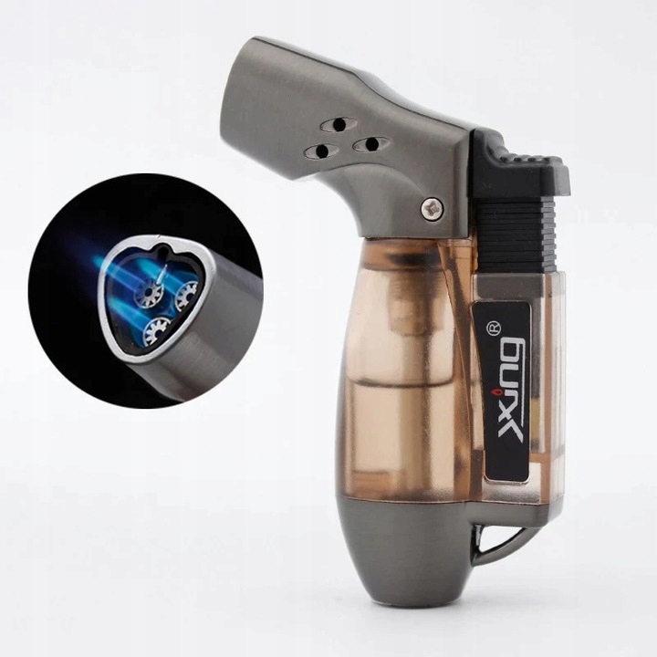 ZAPALNICZKA 3 DYSZE PALNIK JET TORCH 1300C BUTAN