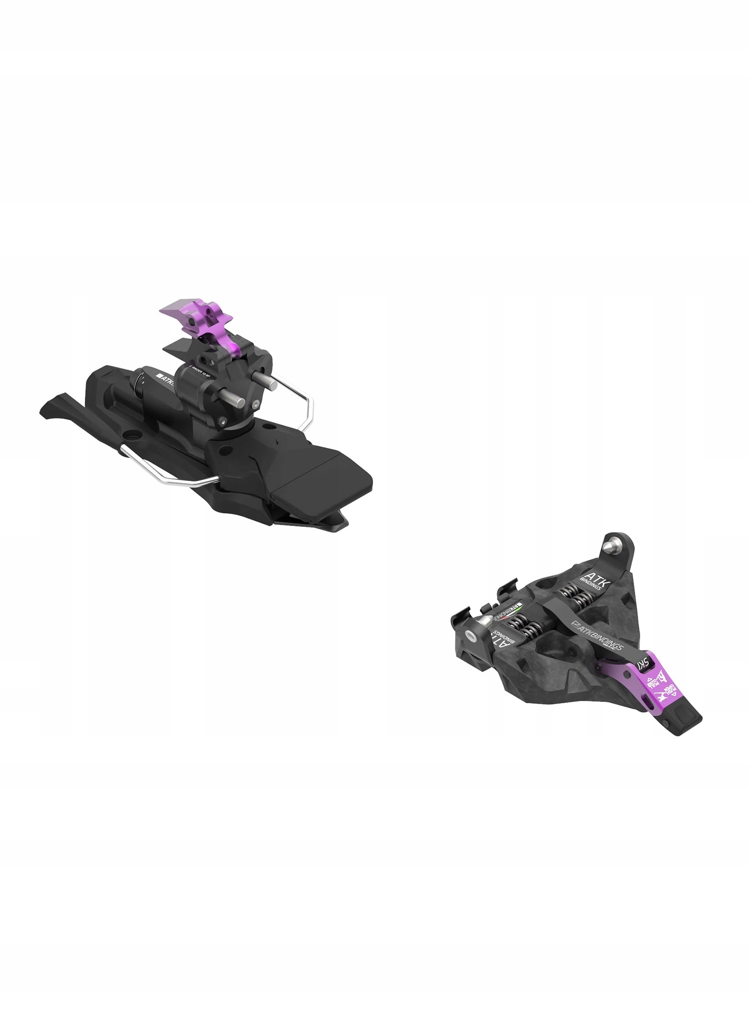Skialpové vázání Atk C-Raider 10 Ap black/purple 91 mm