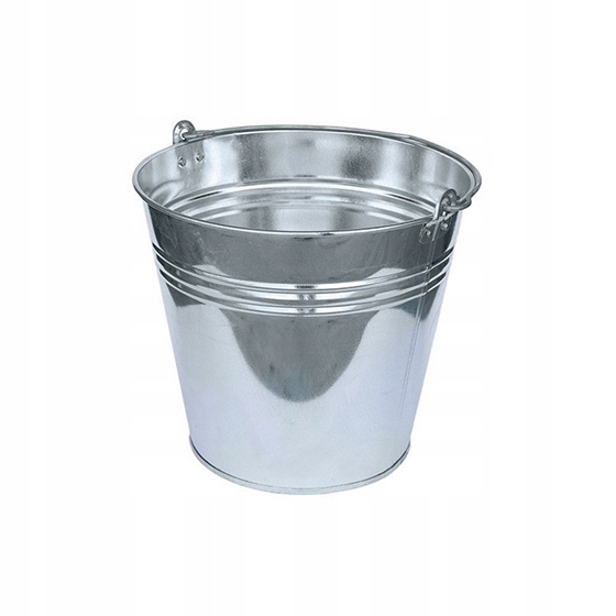 

Wiadro Metalowe 7 L Ocynk Wiaderko Donica Doniczka