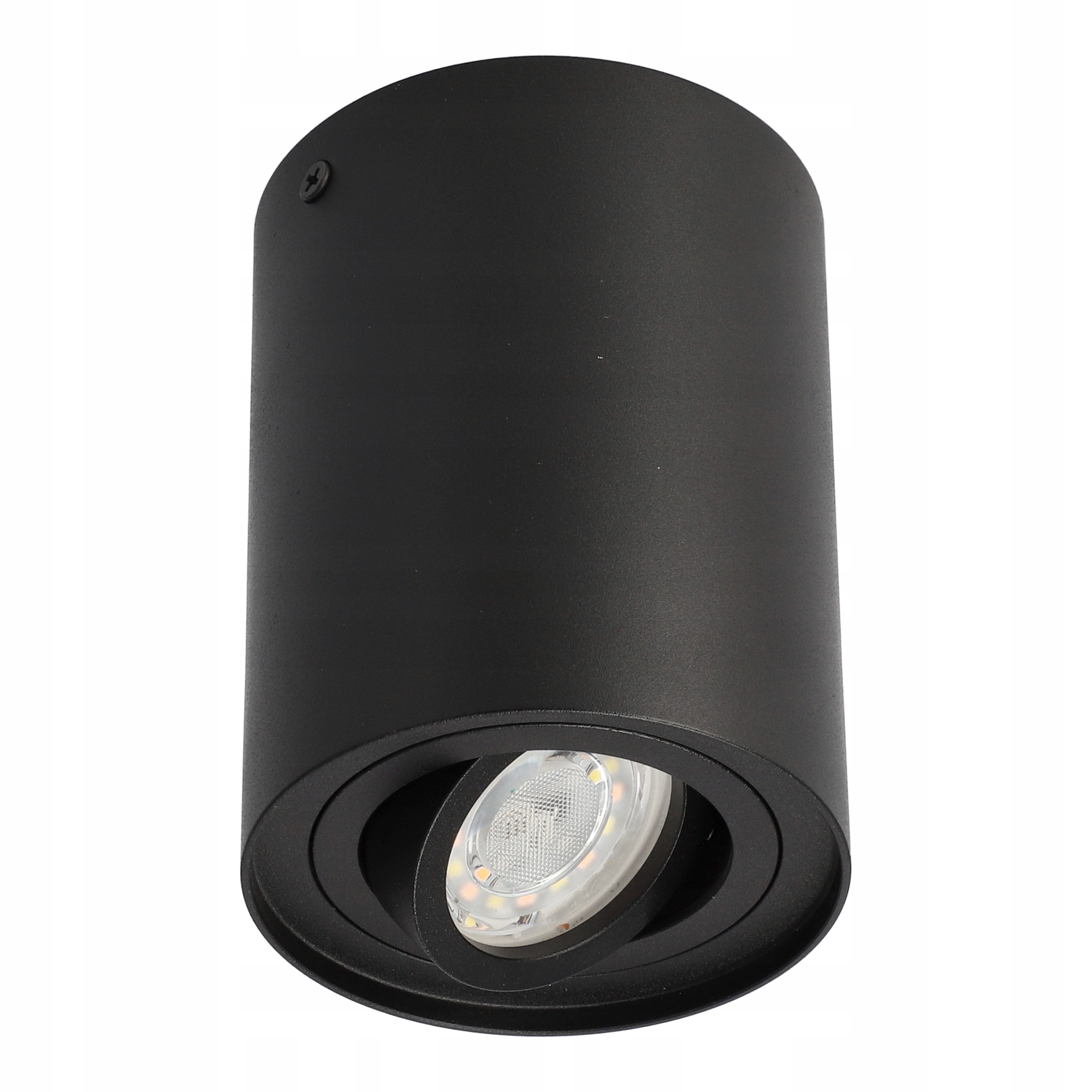 OPRAWA NATYNKOWA MAT WALEC TUBA LED RUCHOMA GU10 CZARNA EDO Kolekcja SKAND 1 BLACK