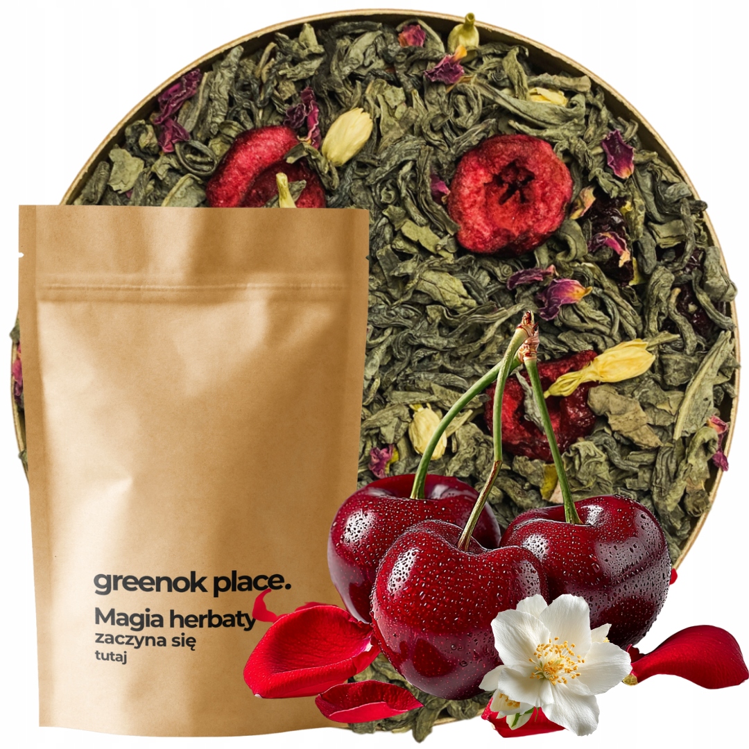 Zelený Čaj Blossoming Sakura 500g japonská višeň sakura Kvalita