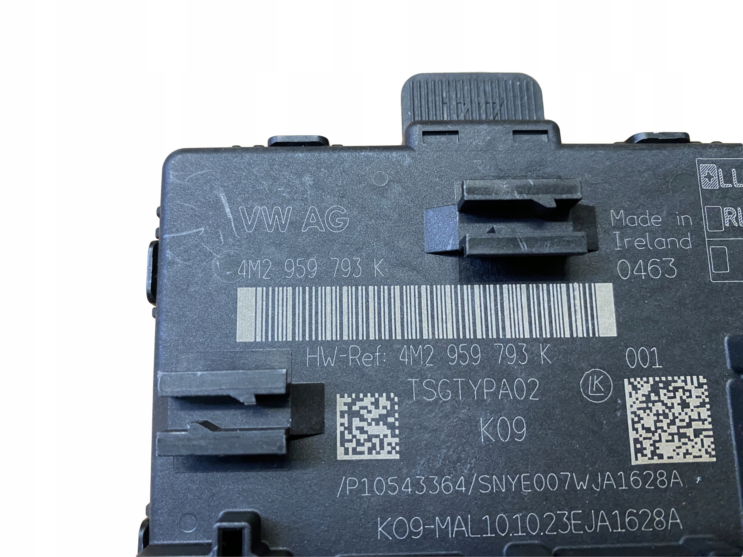 AUDI A6 4K C8 control unit door left front 4M2959793K