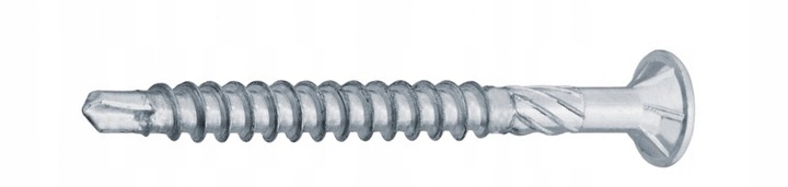 WKRĘTY KONFIRMAT DO PŁYTY MEBLOWEJ I DREWNA 4x50 TORX 500 SZT + BIT TX 20 Długość całkowita 50 mm