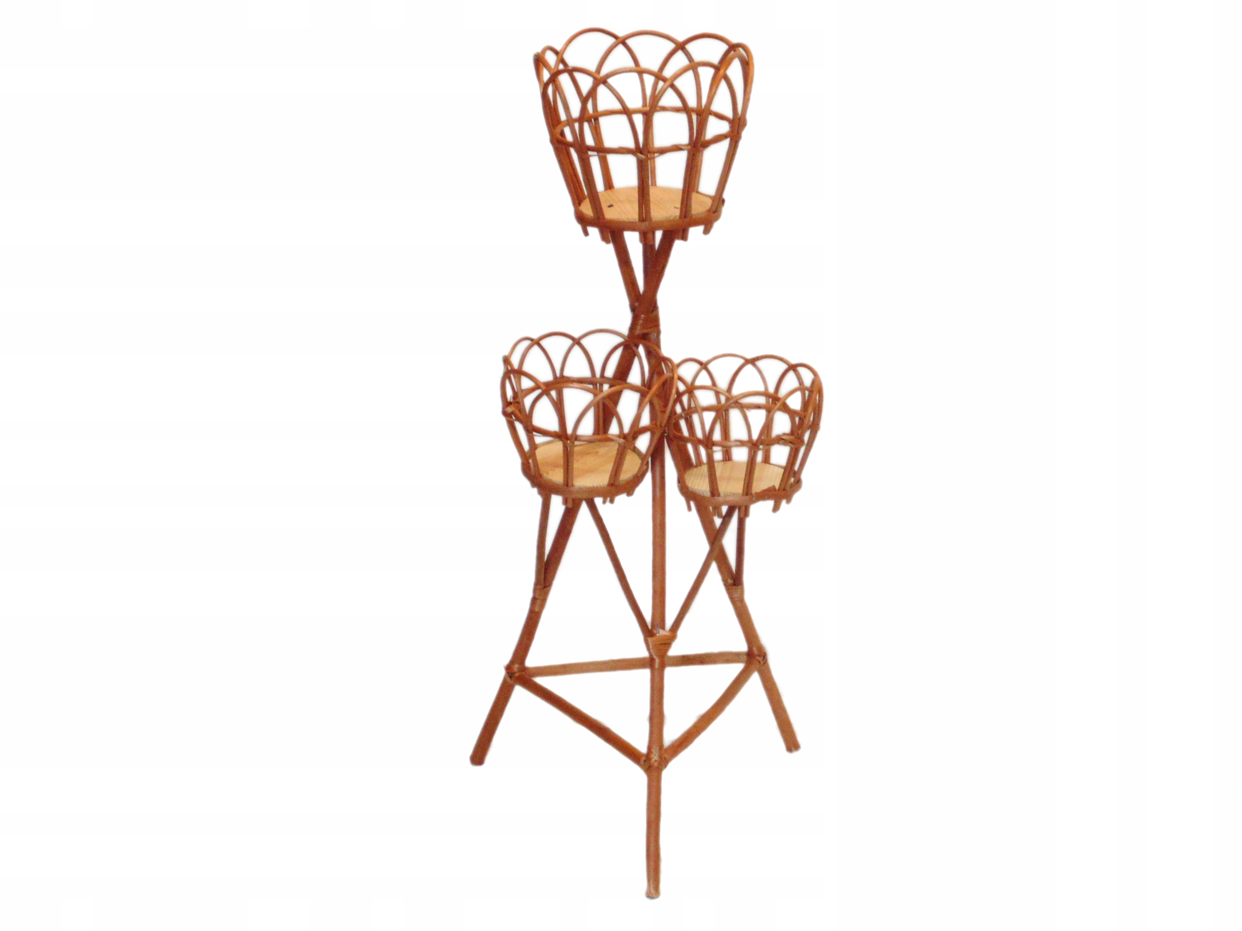 KWIETNIK AŻUROWY, PODSTAWKA NA 3 DONICZKI, WIKLINA