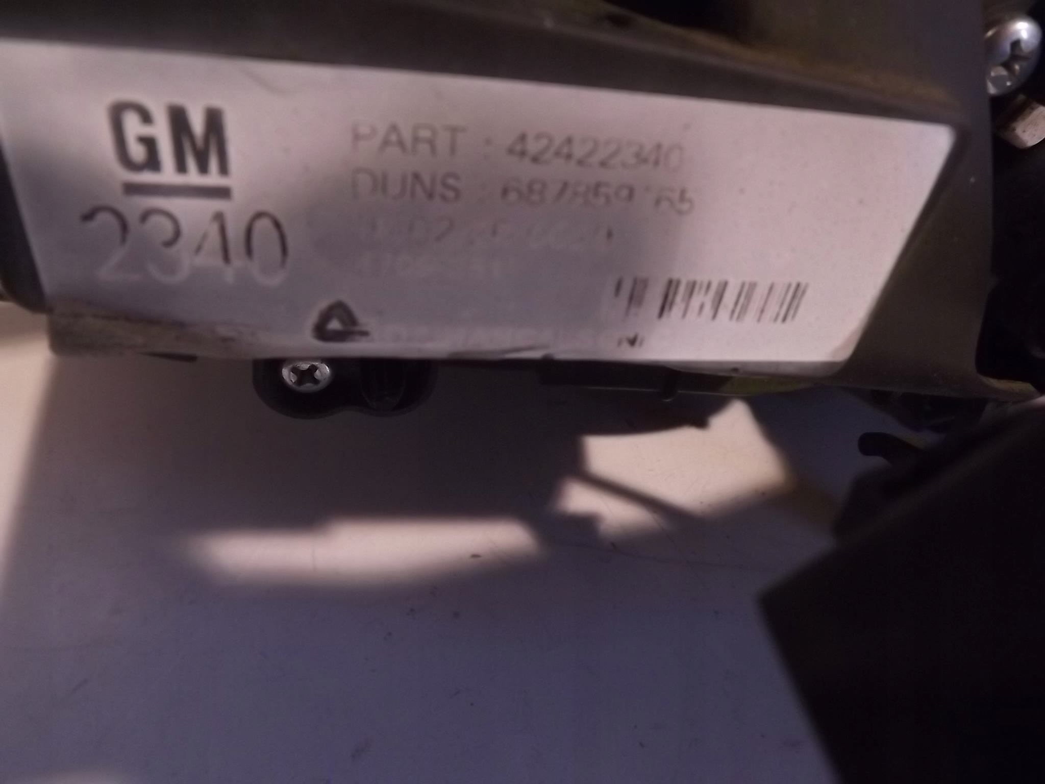 heater heating 42422340 OPEL KARL