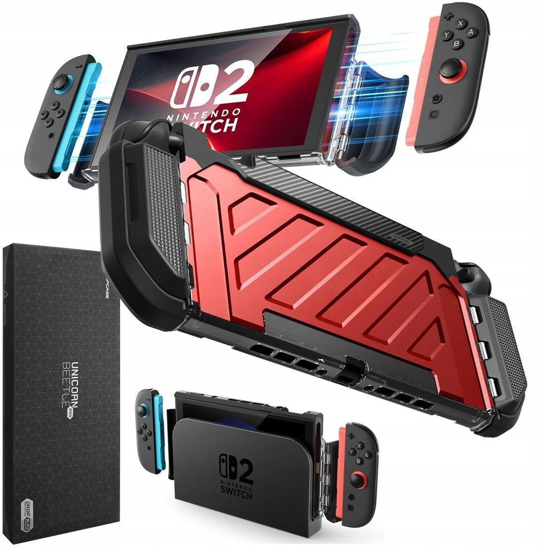 Pouzdro pro Nintendo Switch 2, Supcase Ub Pro, pro stanici, ochranné pro konzoli