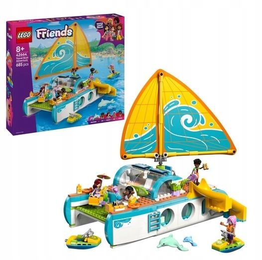 Lego(r) Friends 42664 Dobrodružství na lodi