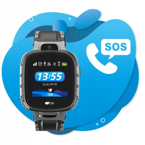 SMARTWATCH DLA DZIECI CALMEAN ACTIVE GPS IP67 SIM Model inny