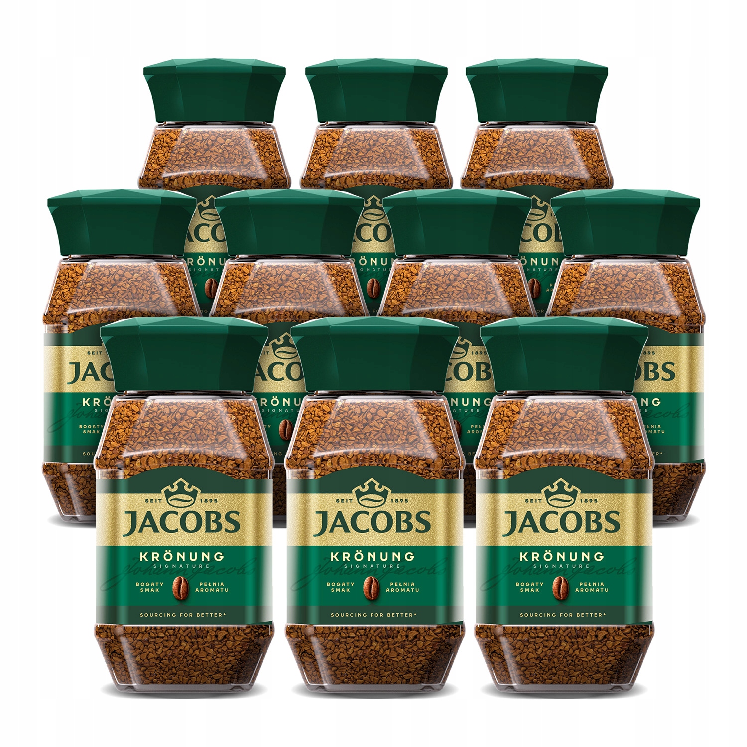 Kawa rozpuszczalna Jacobs Kronung 10x 200 g
