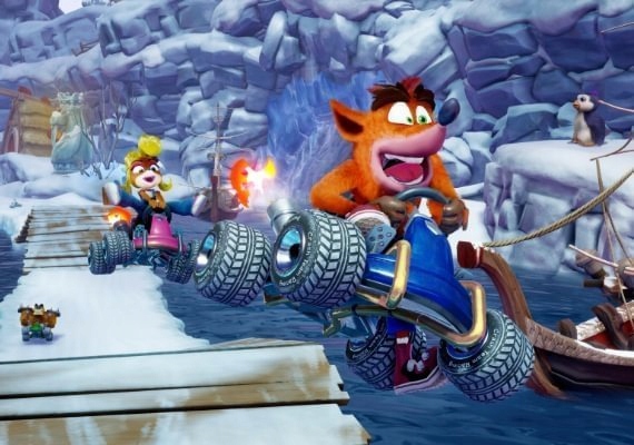 CTR CRASH TEAM RACING NITRO-FUELED XBOX ONE/X/S KLUCZ Tytuł CTR Crash Team Racing Nitro-Fueled