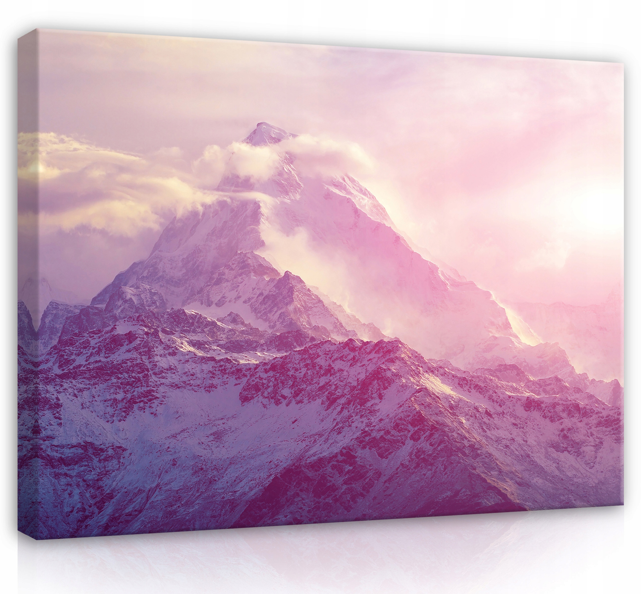 Obraz Na Plátně Canvas 120x80 Hory Mraky Pohled