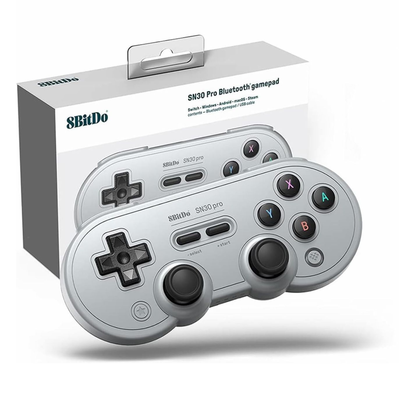 Bluetooth ovladač 8BitDo SN30 Pro Hallův efekt Gamepad pro Switch/Win/Steam