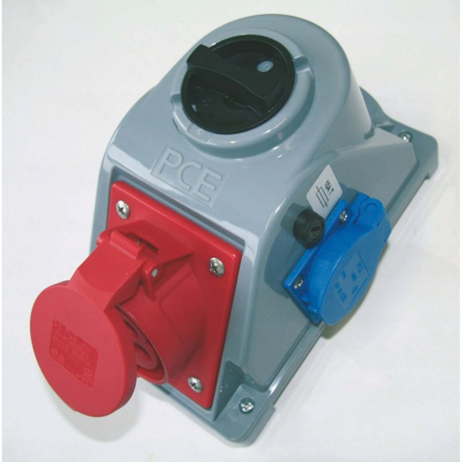 Pevná zásuvka Combo-pol s kolíkem 16A 5P+2P+Z (0-1) IP44 96061541W