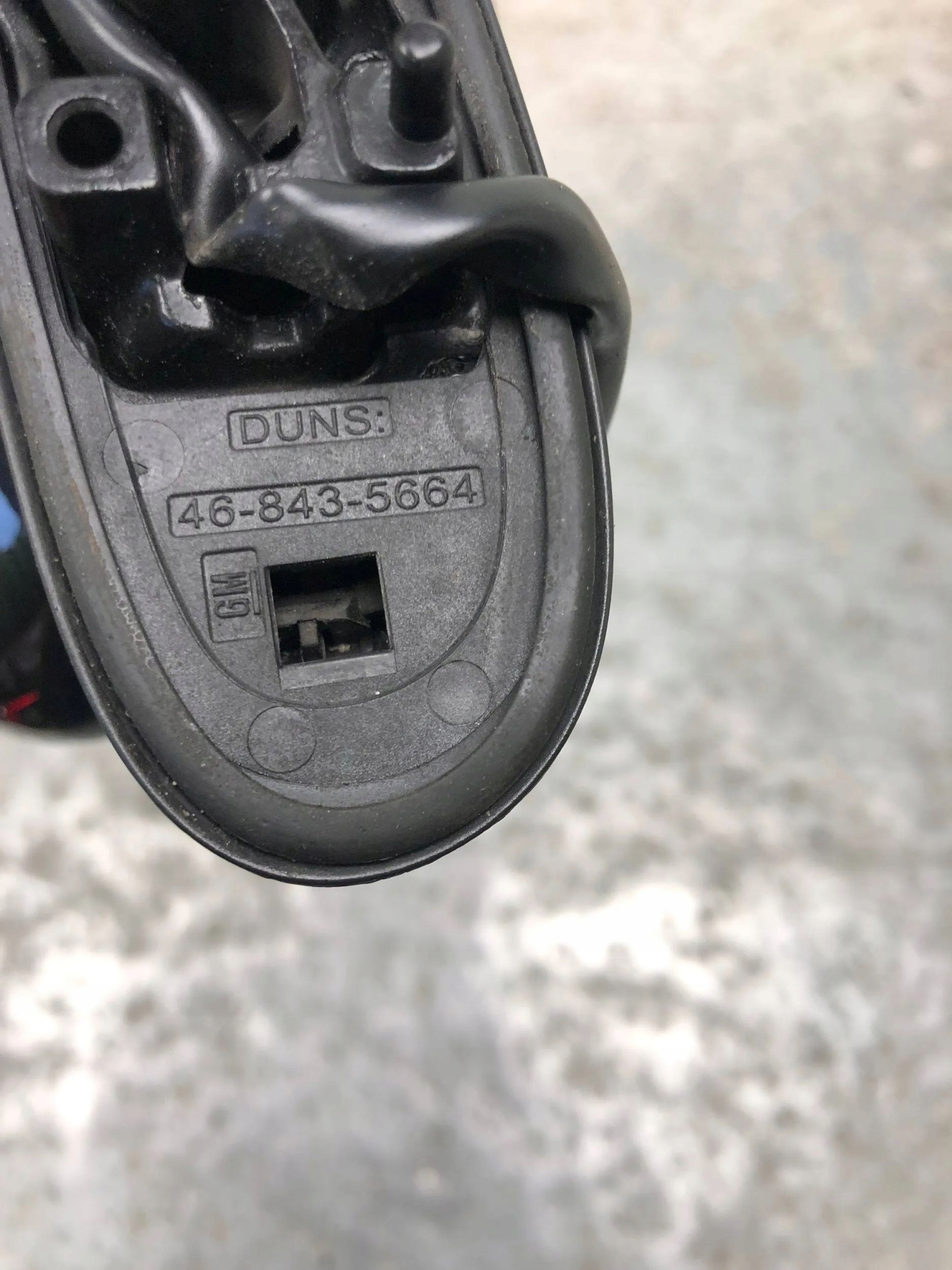 mirror right 3 PIN OPEL CORSA D 3D