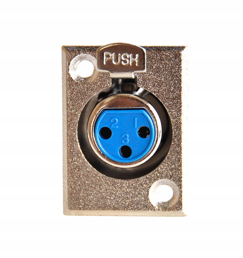 

Złącze Xlr 3 Pin Wtyk Gniazdo Panel Żeńskie prosto