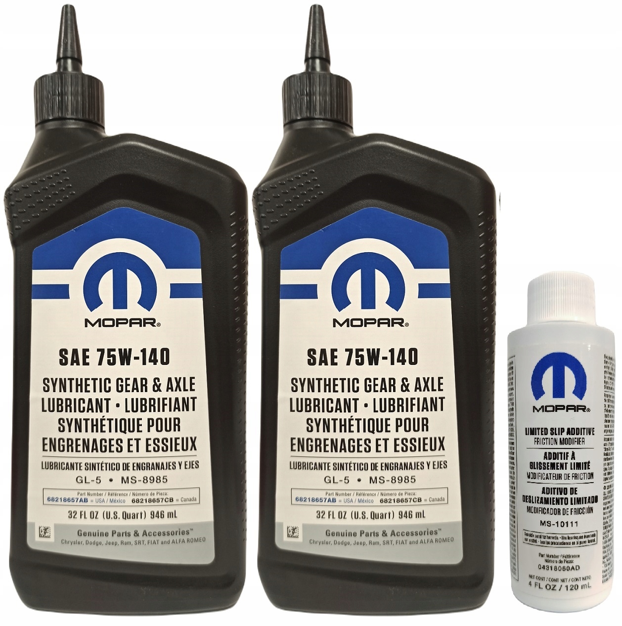 

Mopar 75W-140 2L Dodatek Lsd Do Mostu Jeep Dodge