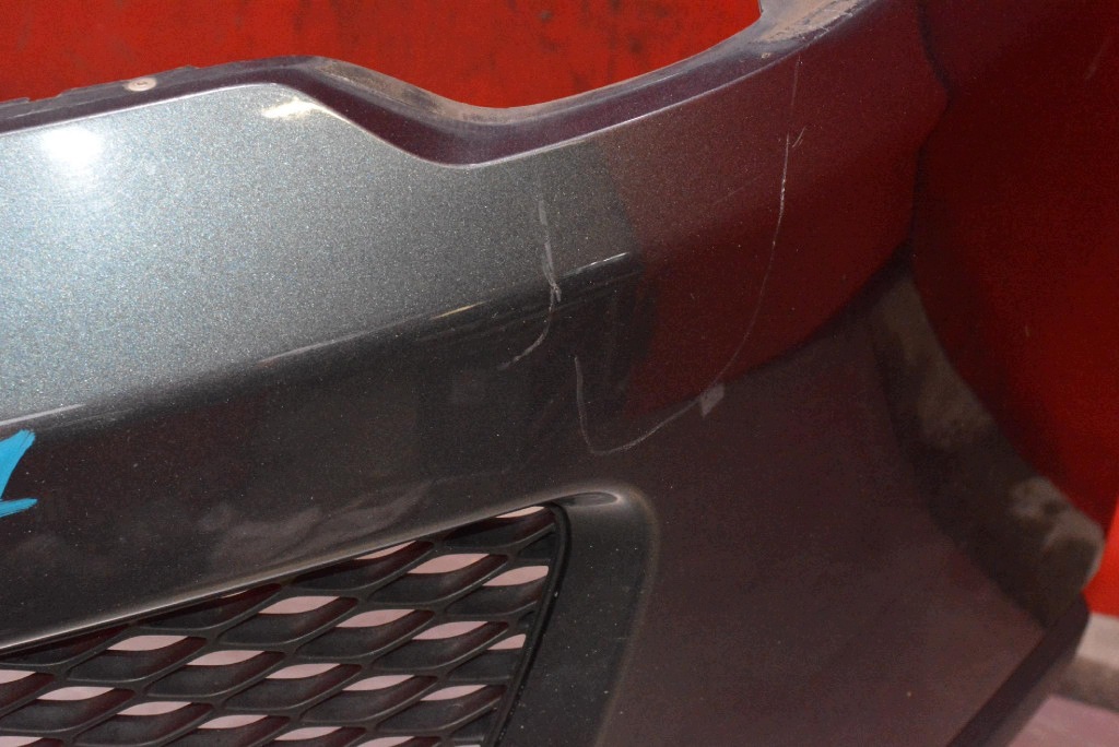 bumper front front grey KIA SPORTAGE 2 II LIFT 08-10