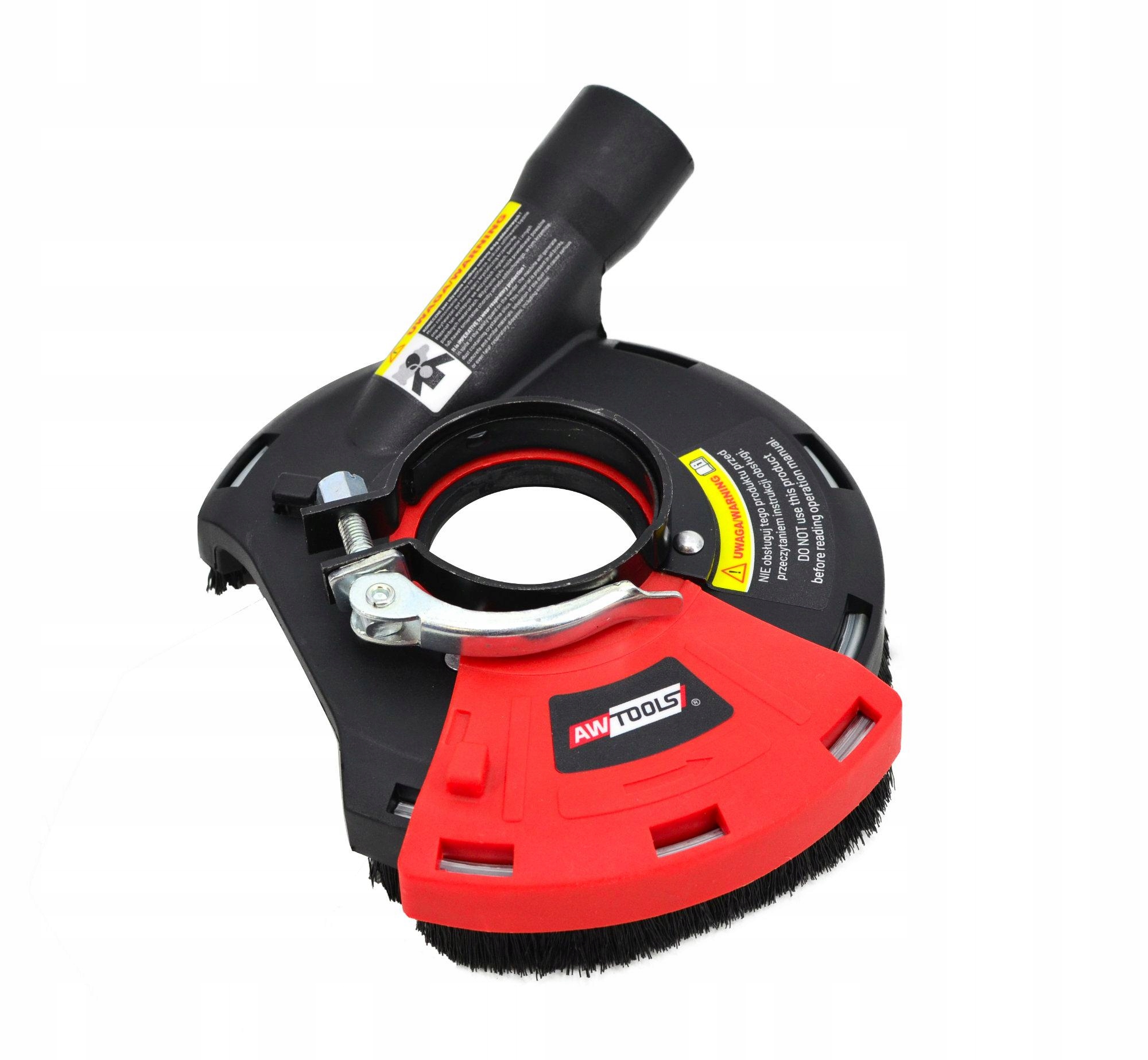 AWTOOLS OSŁONA PRZECIWPYŁOWA ODSYSAJĄCA DO SZLIFOWANIA 115-125mm AW09101 Marka Awtools