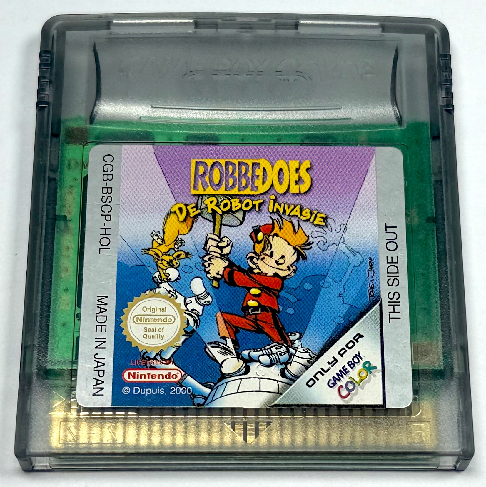Spirou The Robot Invasion Nintendo Game Boy Color